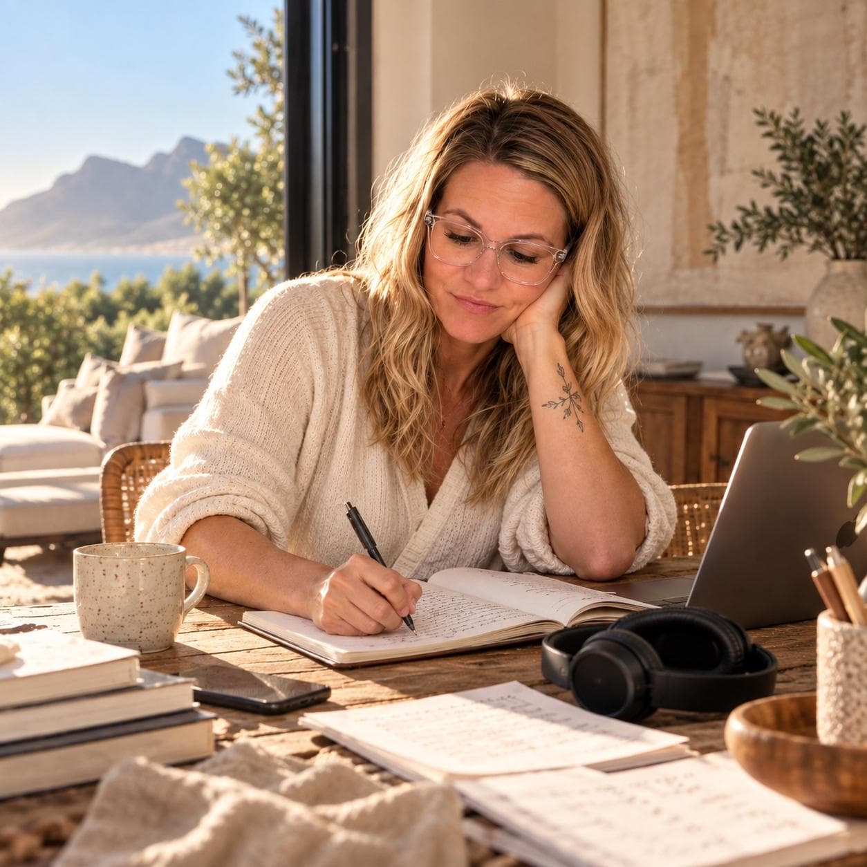 Tehilla Luttig writing